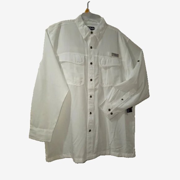 L/G, Bimini Bay | Long Sleeve Button Down Fishing Shirt - Picture 2 of 8